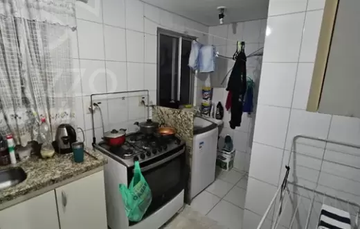 Apart 2 quartos, 62 m²